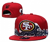 San Francisco 49ers Team Logo Adjustable Hat YD (4),baseball caps,new era cap wholesale,wholesale hats